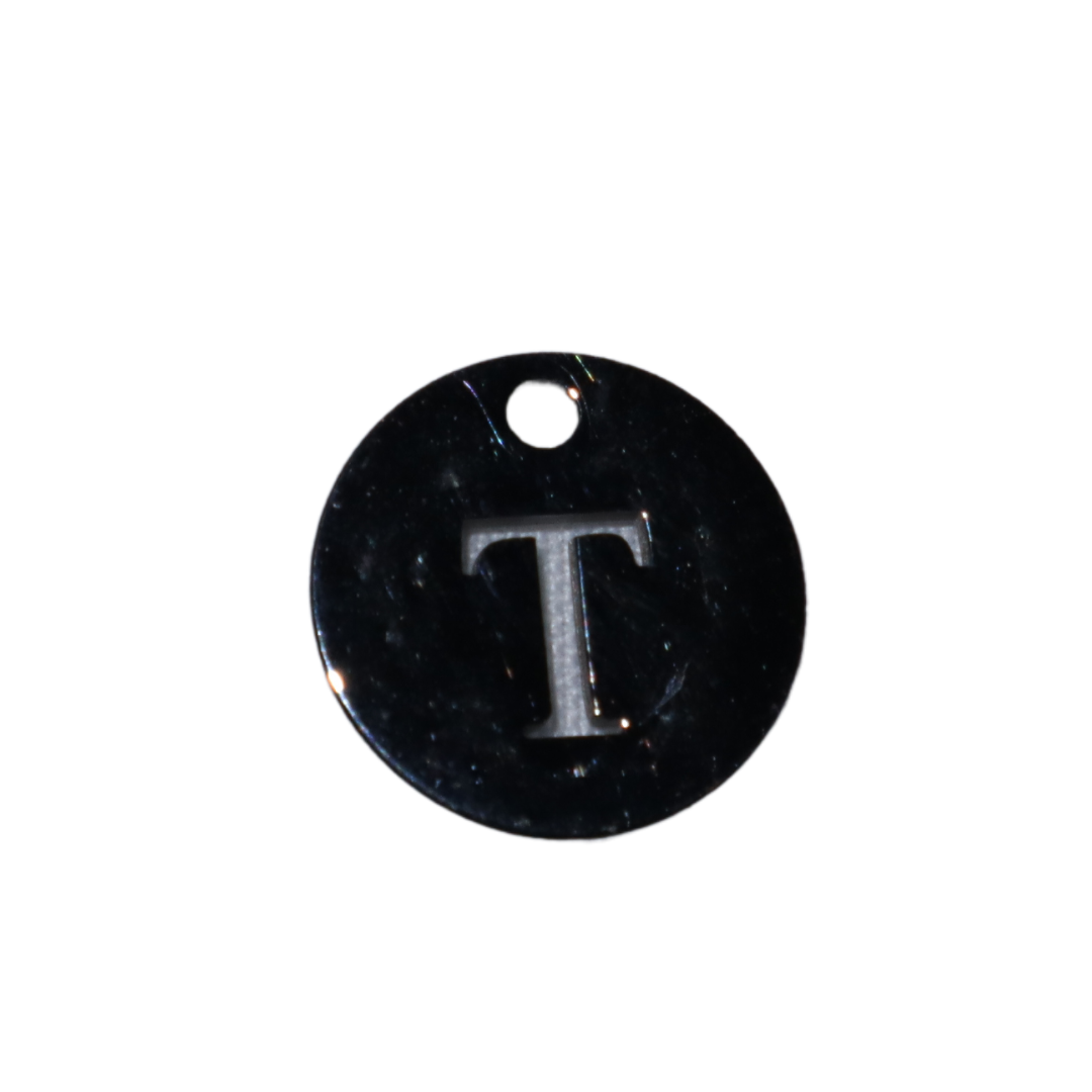 Circle Initial Charms