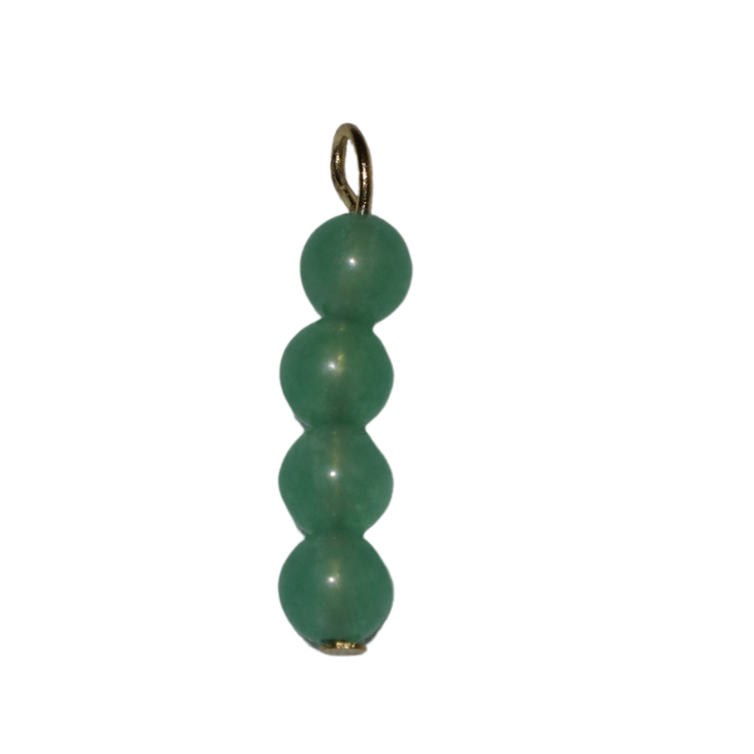 Gemstone Tiered Charm