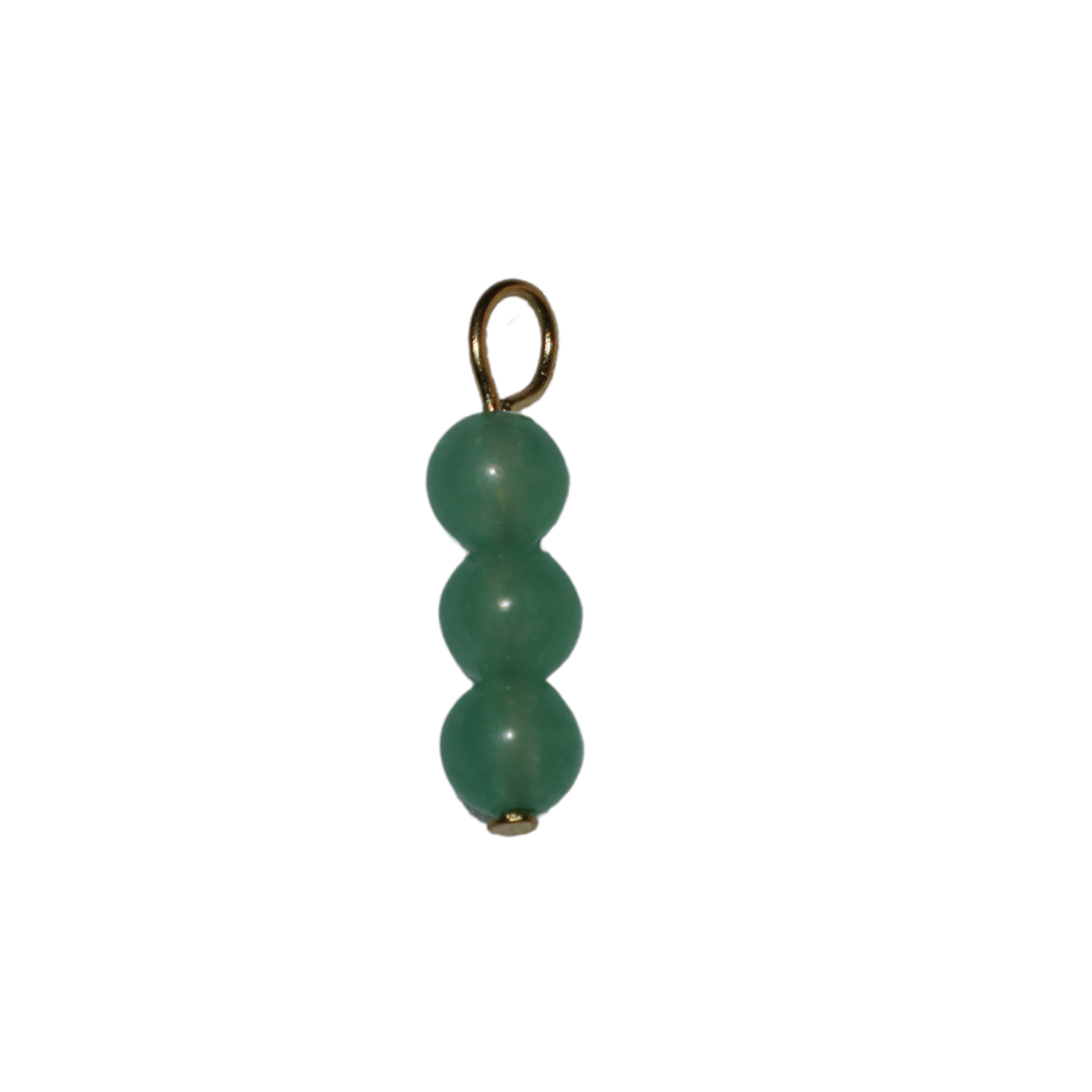 Gemstone Tiered Charm