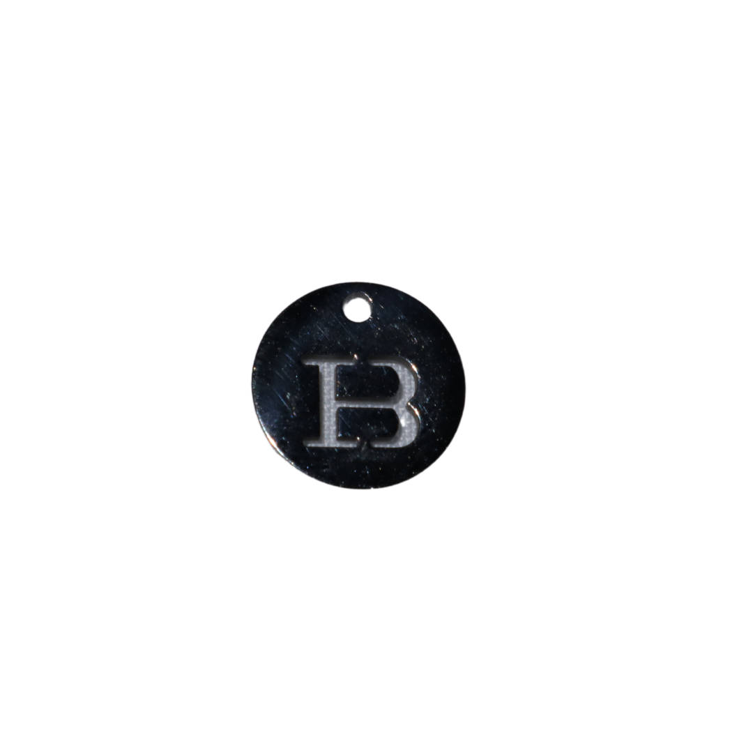 Circle Initial Charms