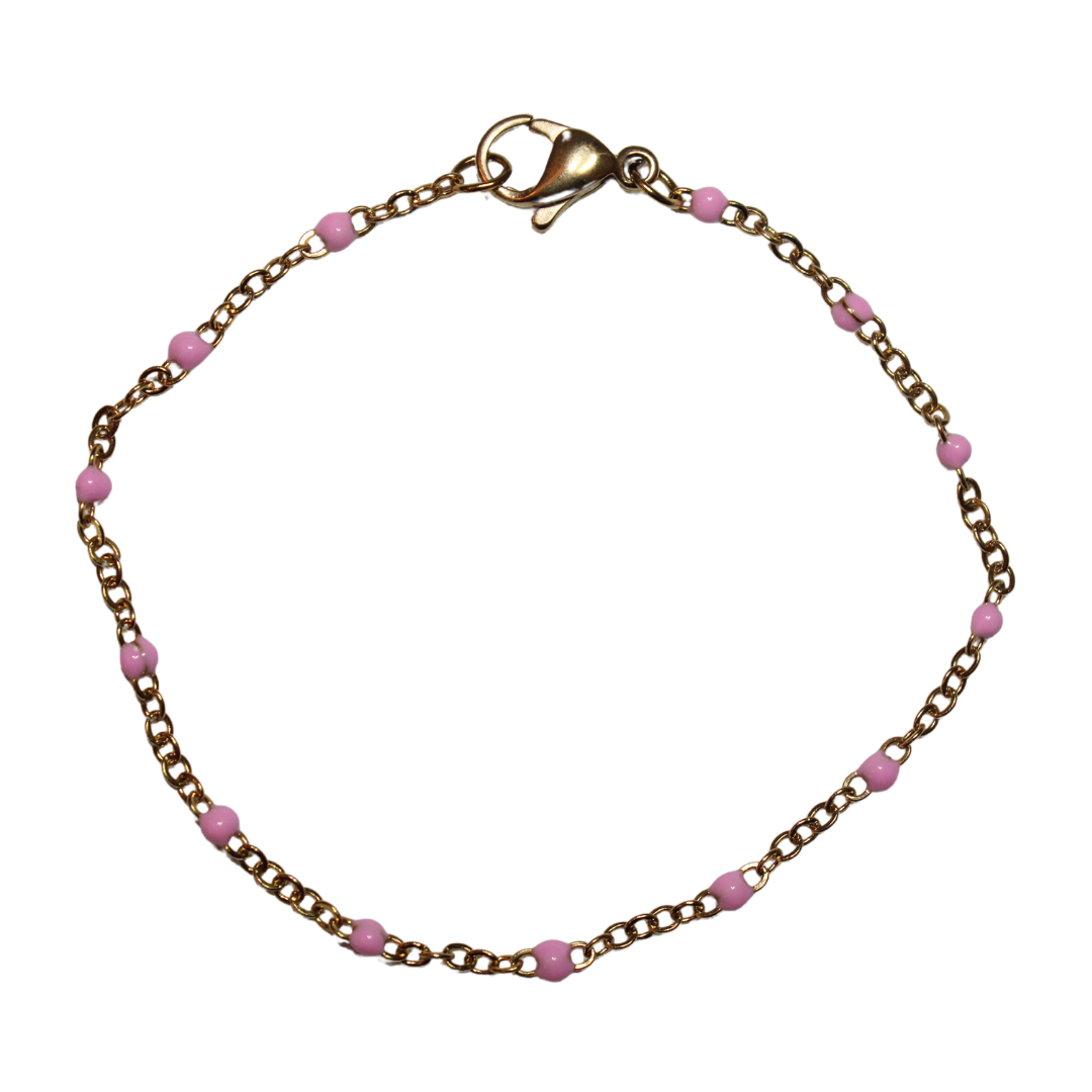 Enamel Dot Bracelet