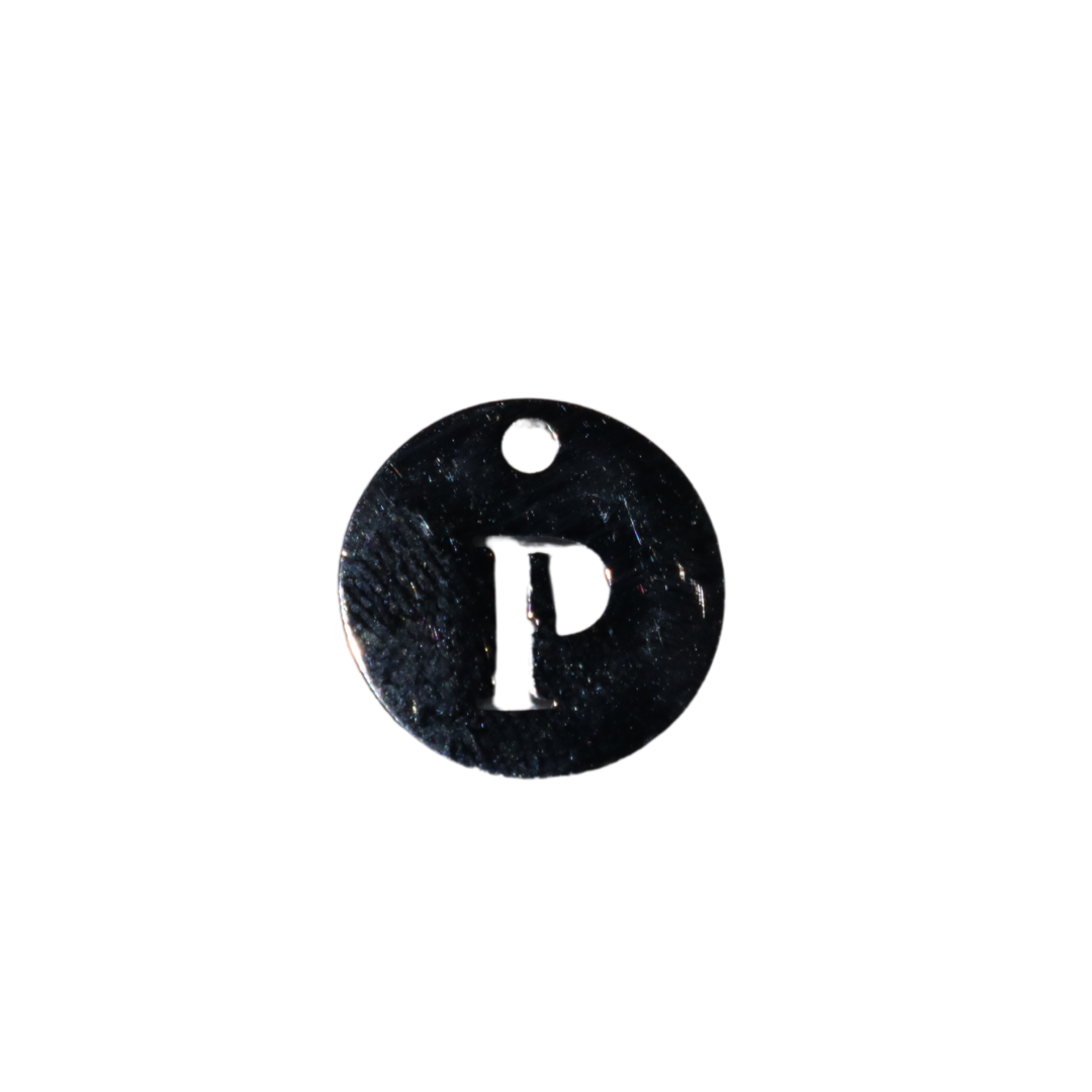 Circle Initial Charms