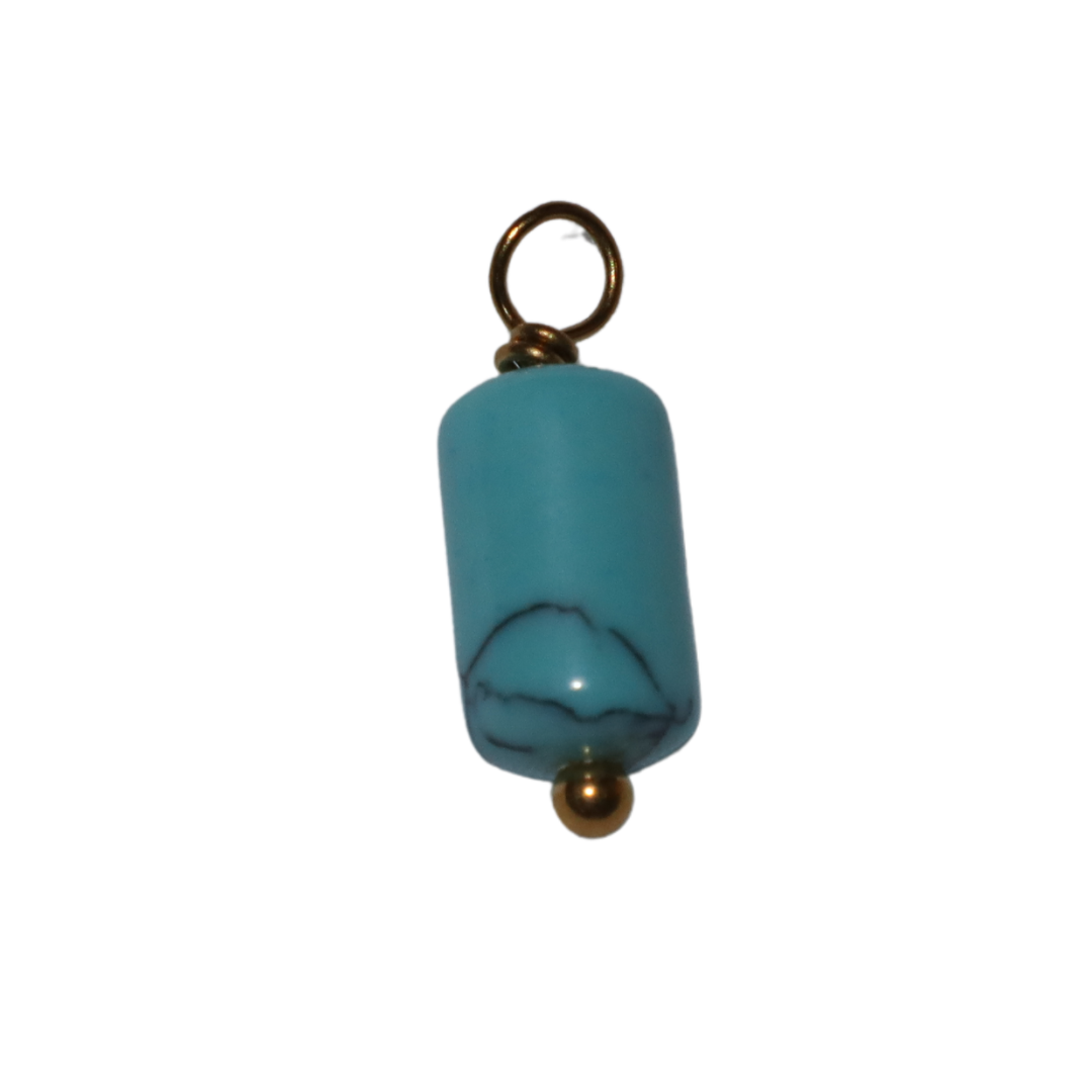 Cylinder Stone Charm