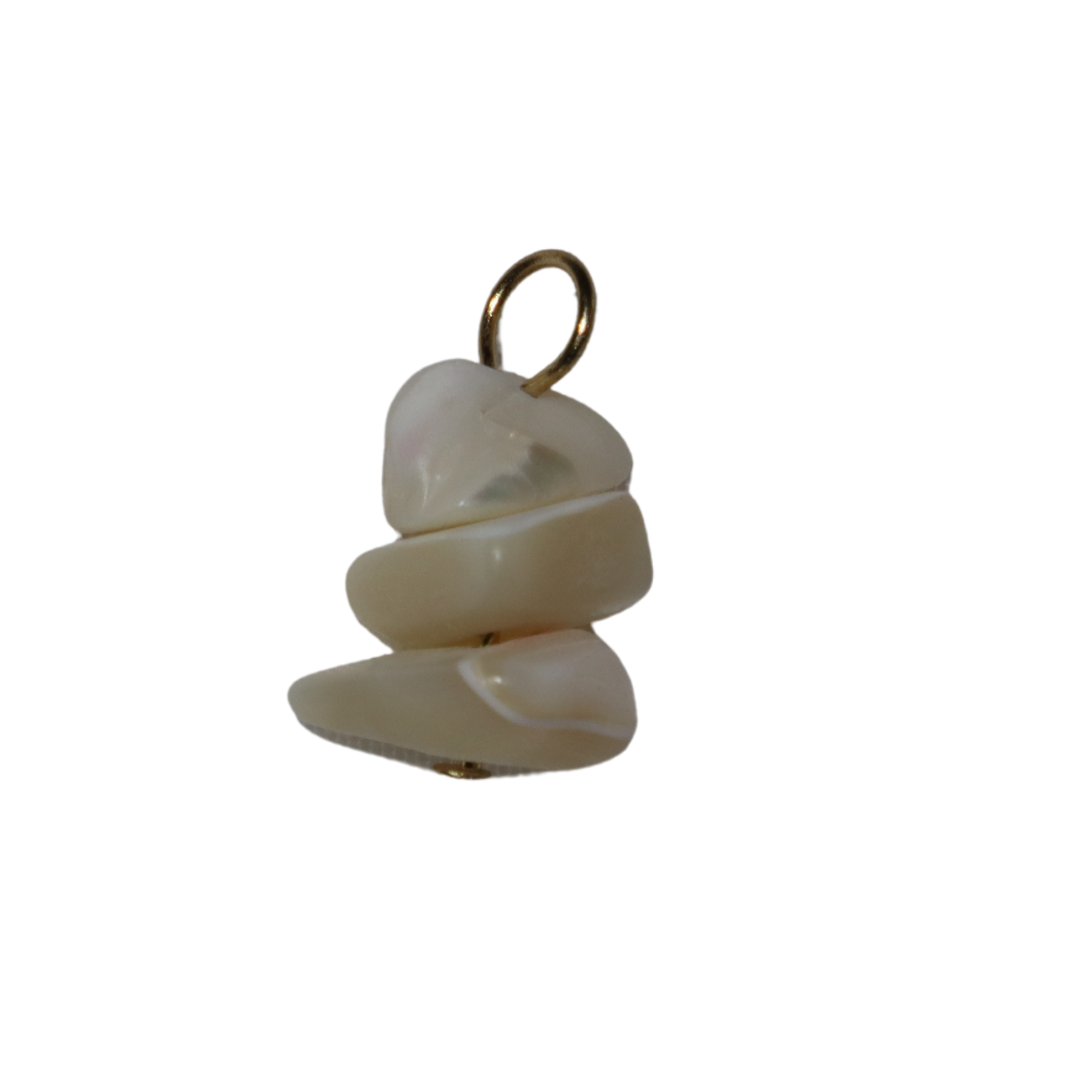 Gemstone Stack Charm