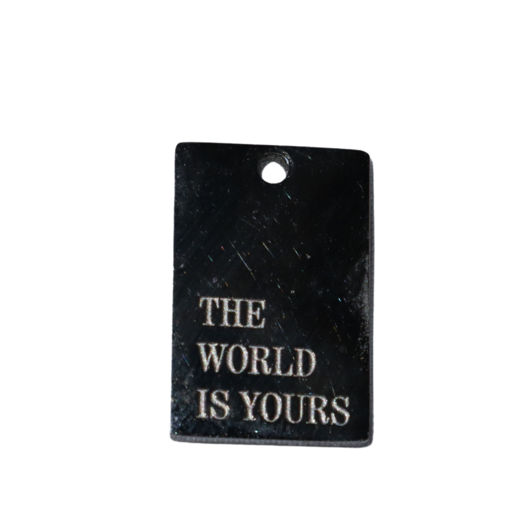 'The World is Yours' Charm
