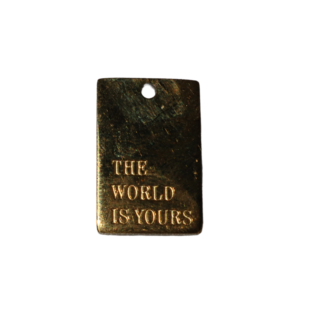 'The World is Yours' Charm