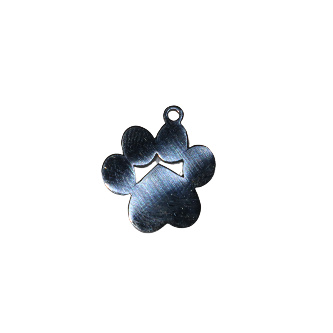 Large Paw Print Charm
