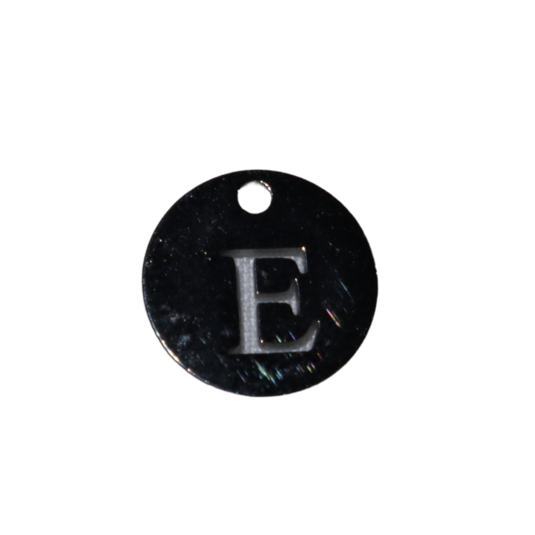 Circle Initial Charms