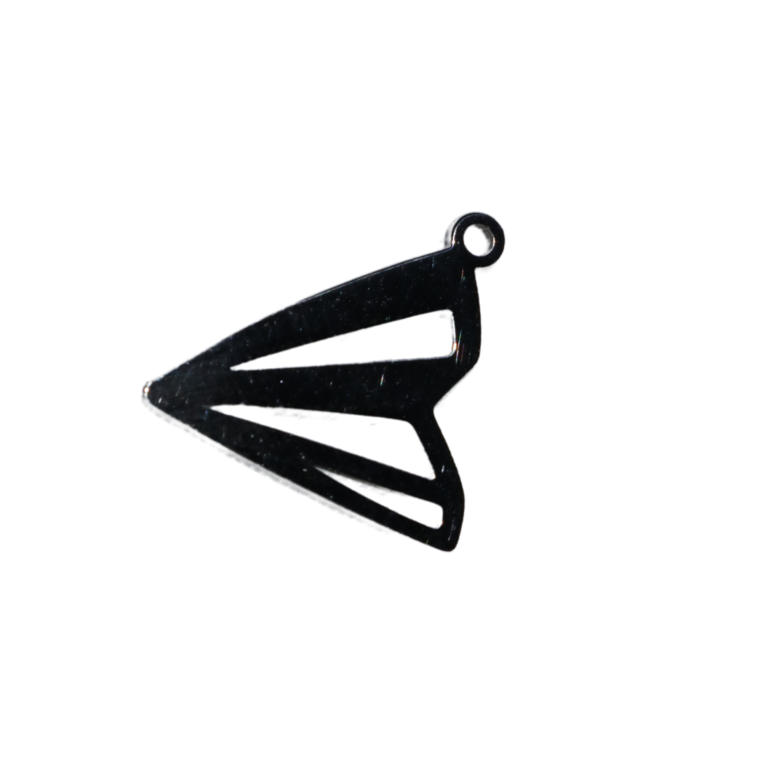 Paper Airplane Charm