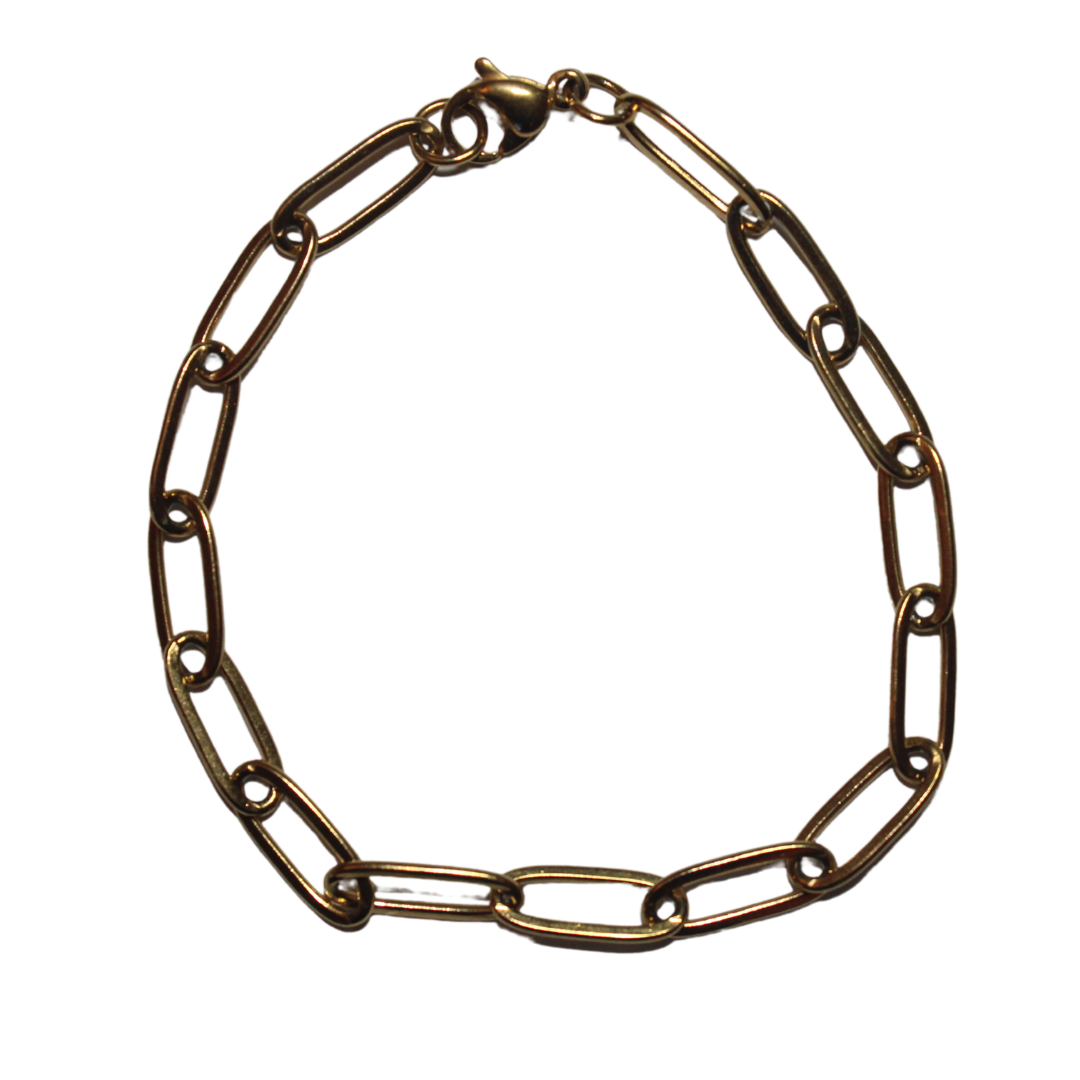 Large Paperclip Bracelet