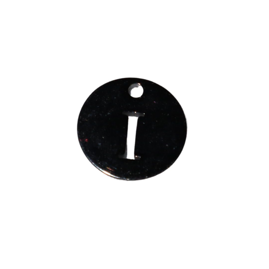 Circle Initial Charms