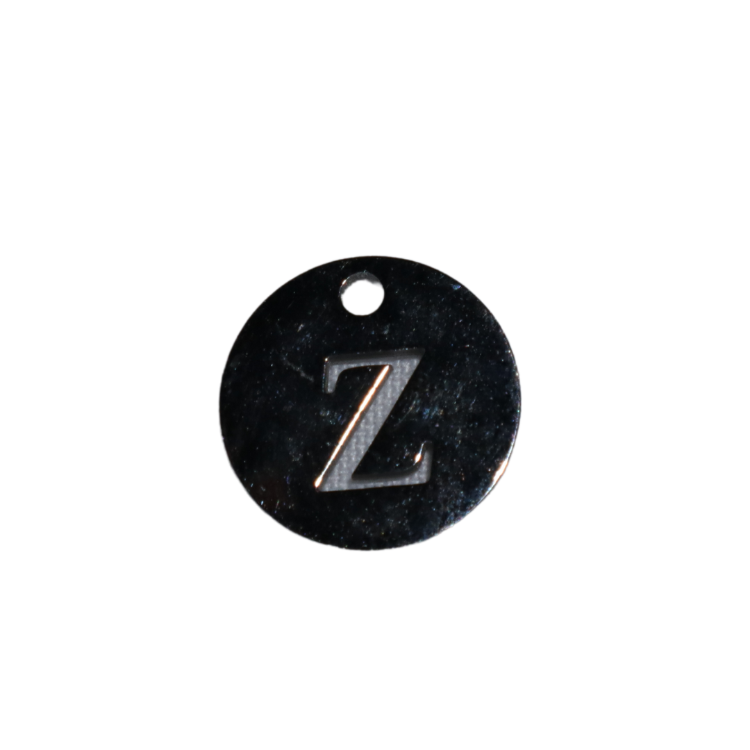 Circle Initial Charms