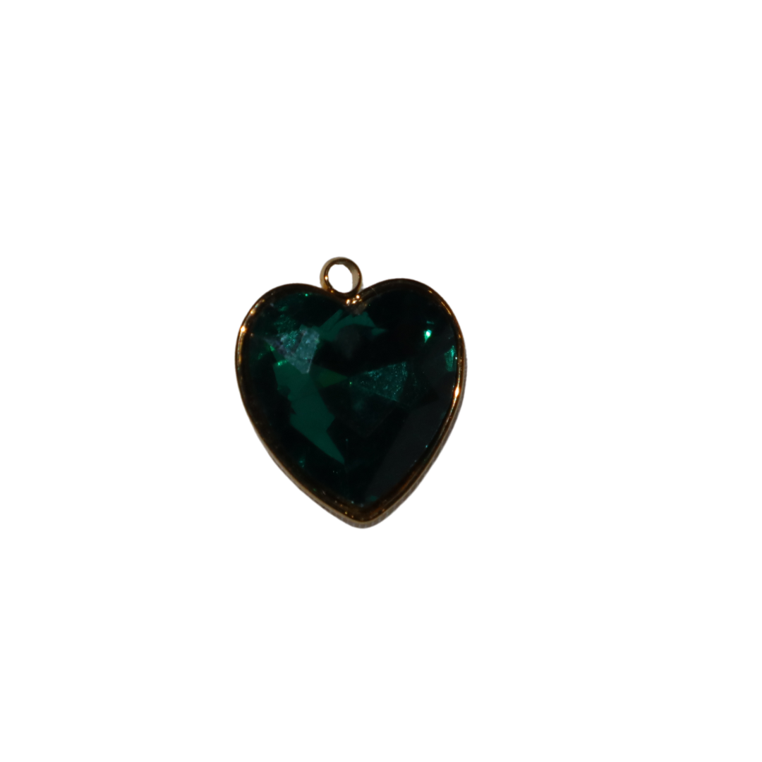 Heart Gem Large Charm