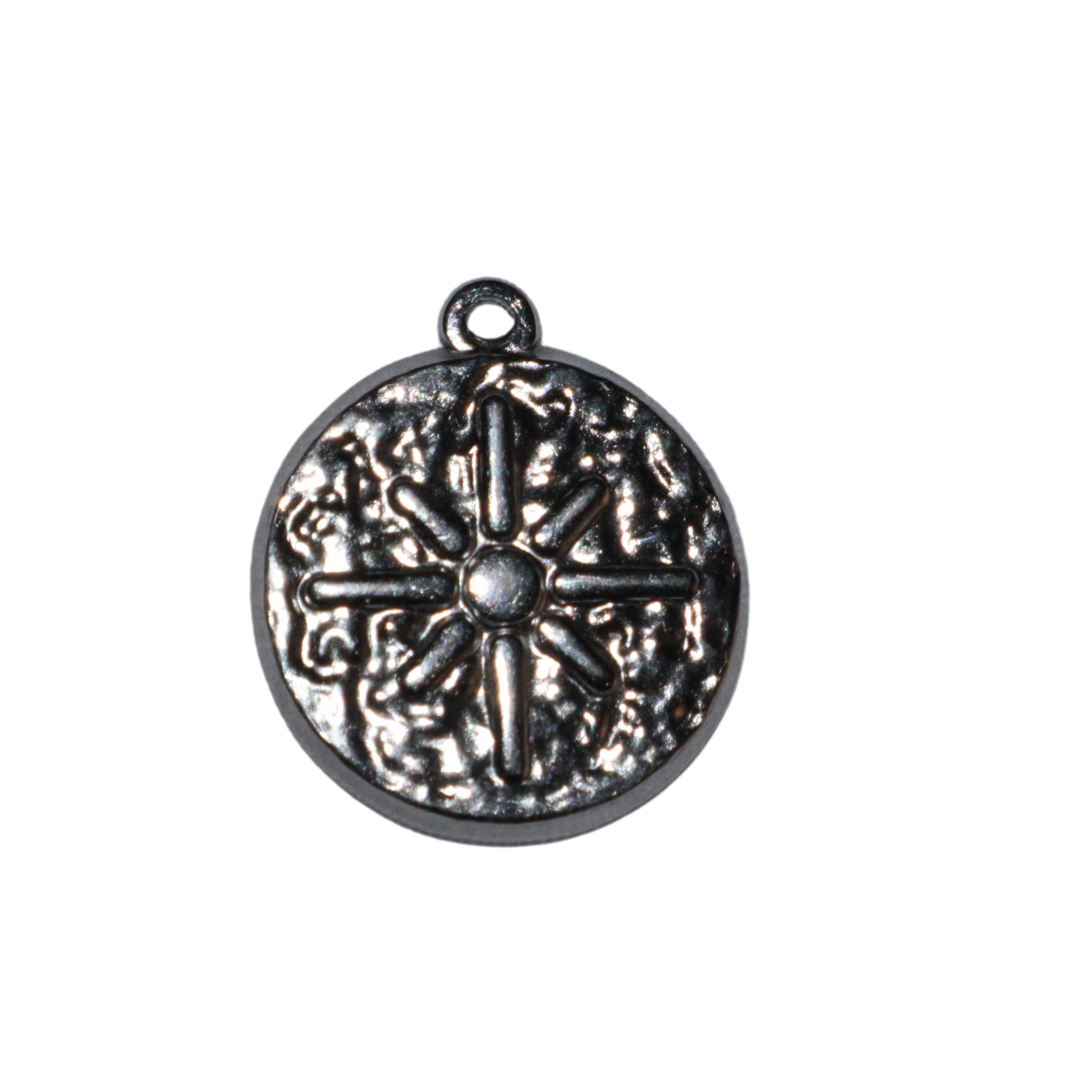 Hammered Star Charm