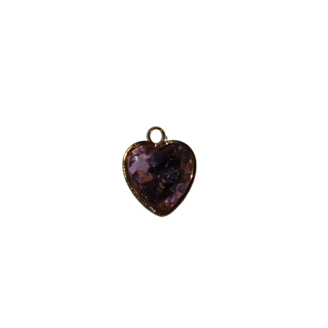Heart Gem Charm