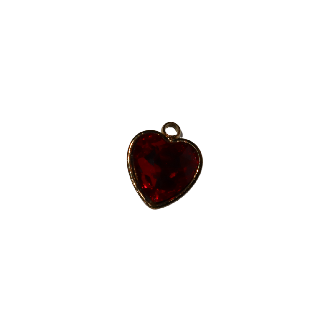 Heart Gem Charm