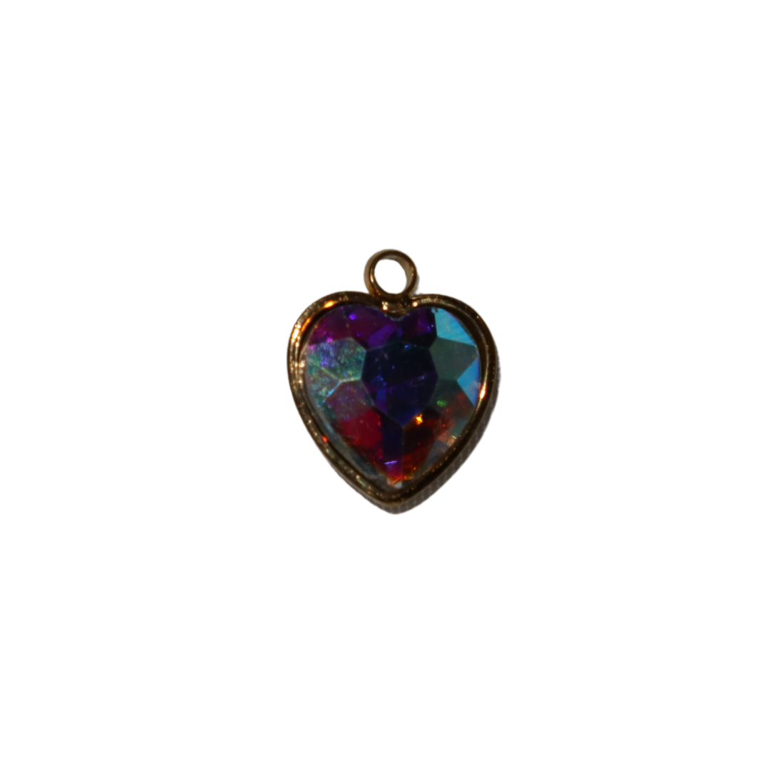 Heart Gem Charm