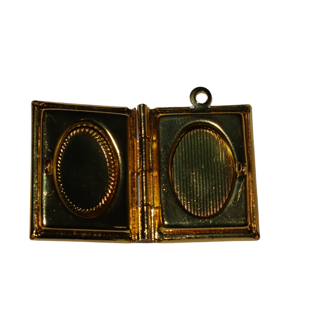 Book Locket Charm