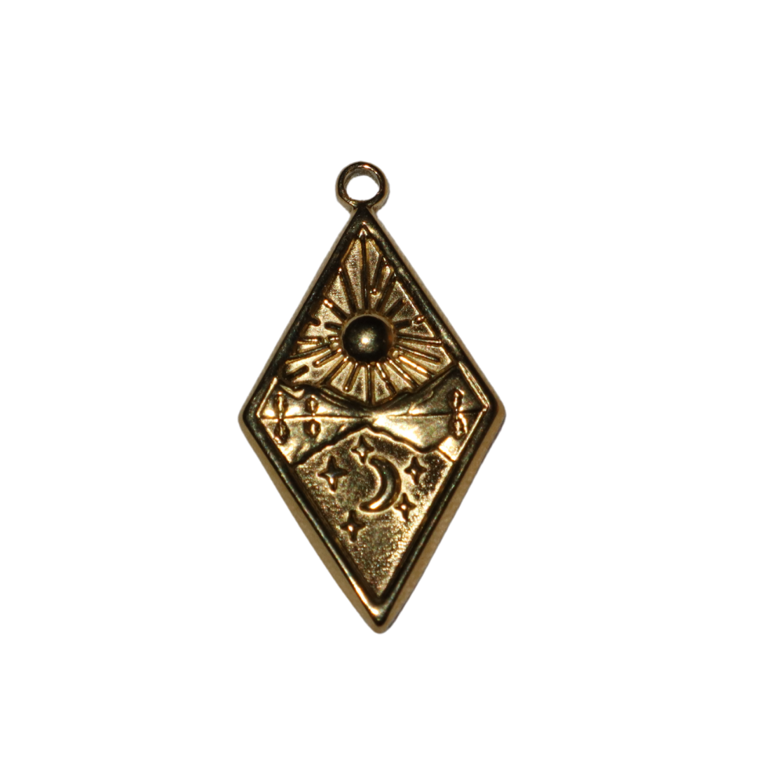 Day and Night Flip Charm