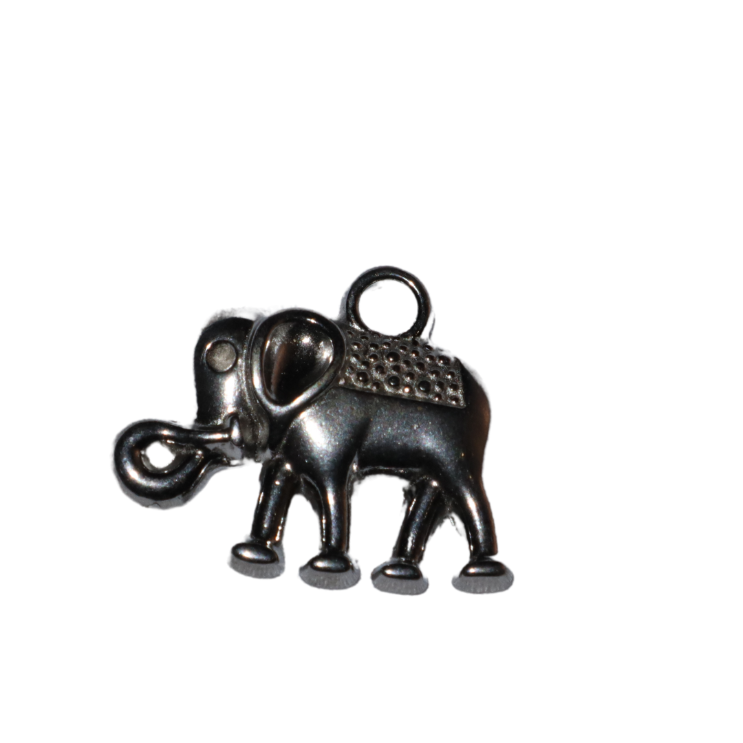 Realistic Elephant Charm