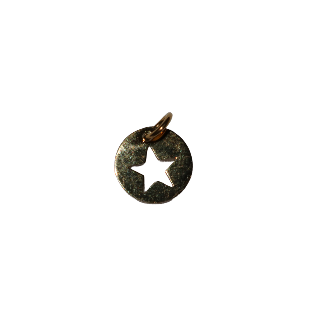 Western Circle Star Charm