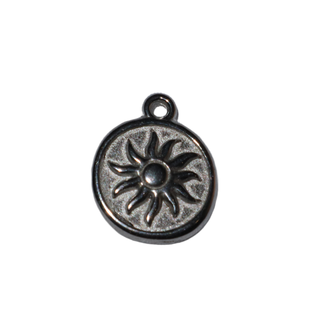 Sun Coin Charm