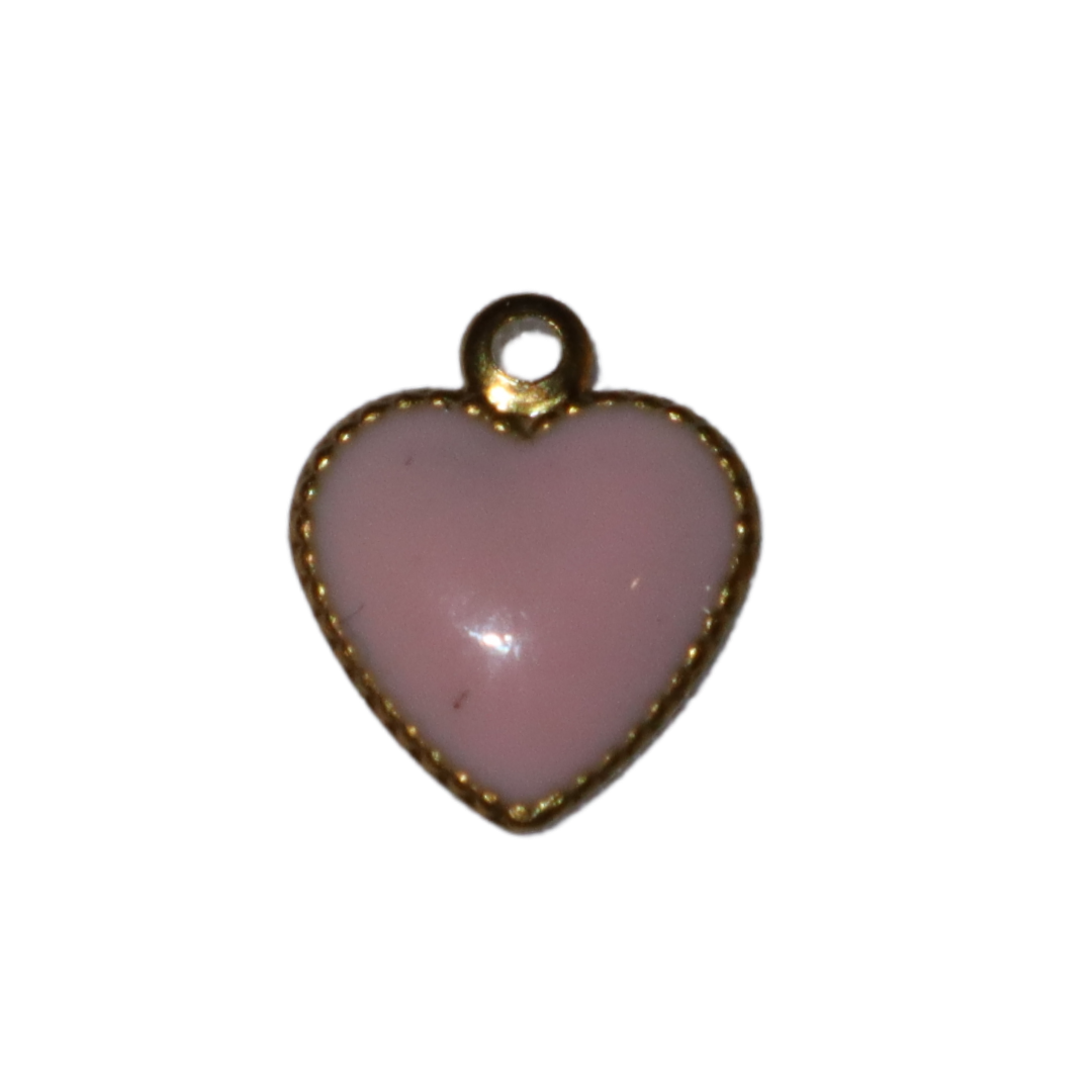 Enamel Heart Charm