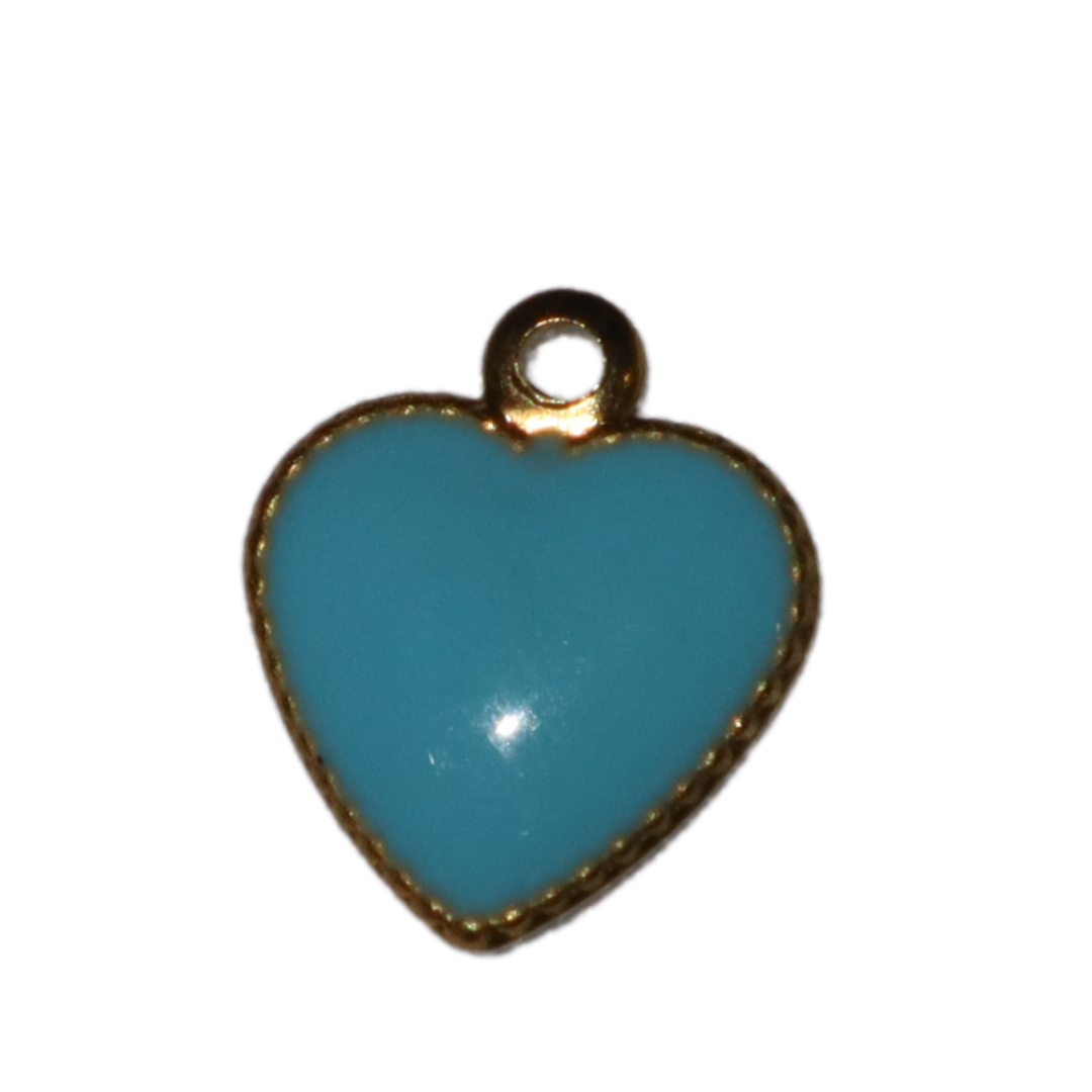 Enamel Heart Charm