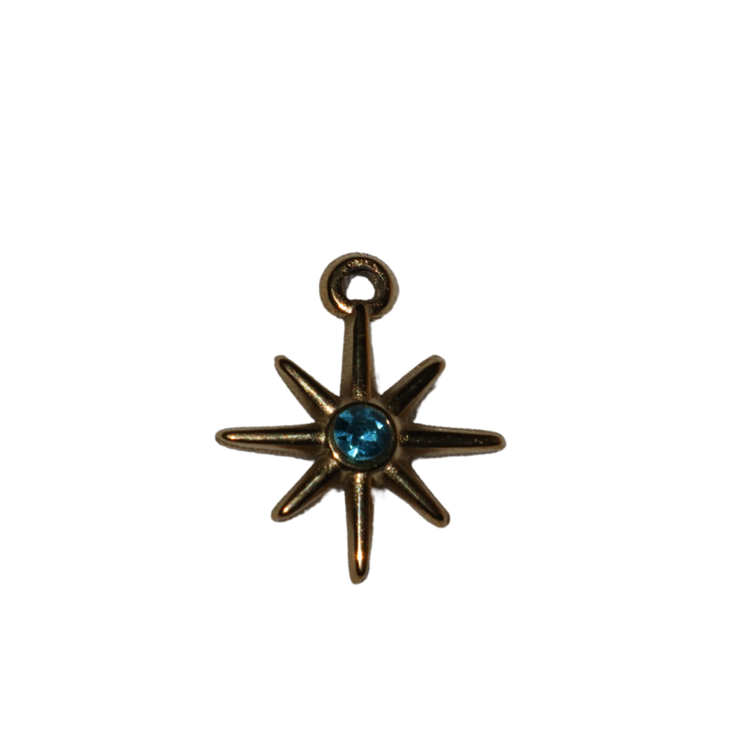 North Star Gem Charm