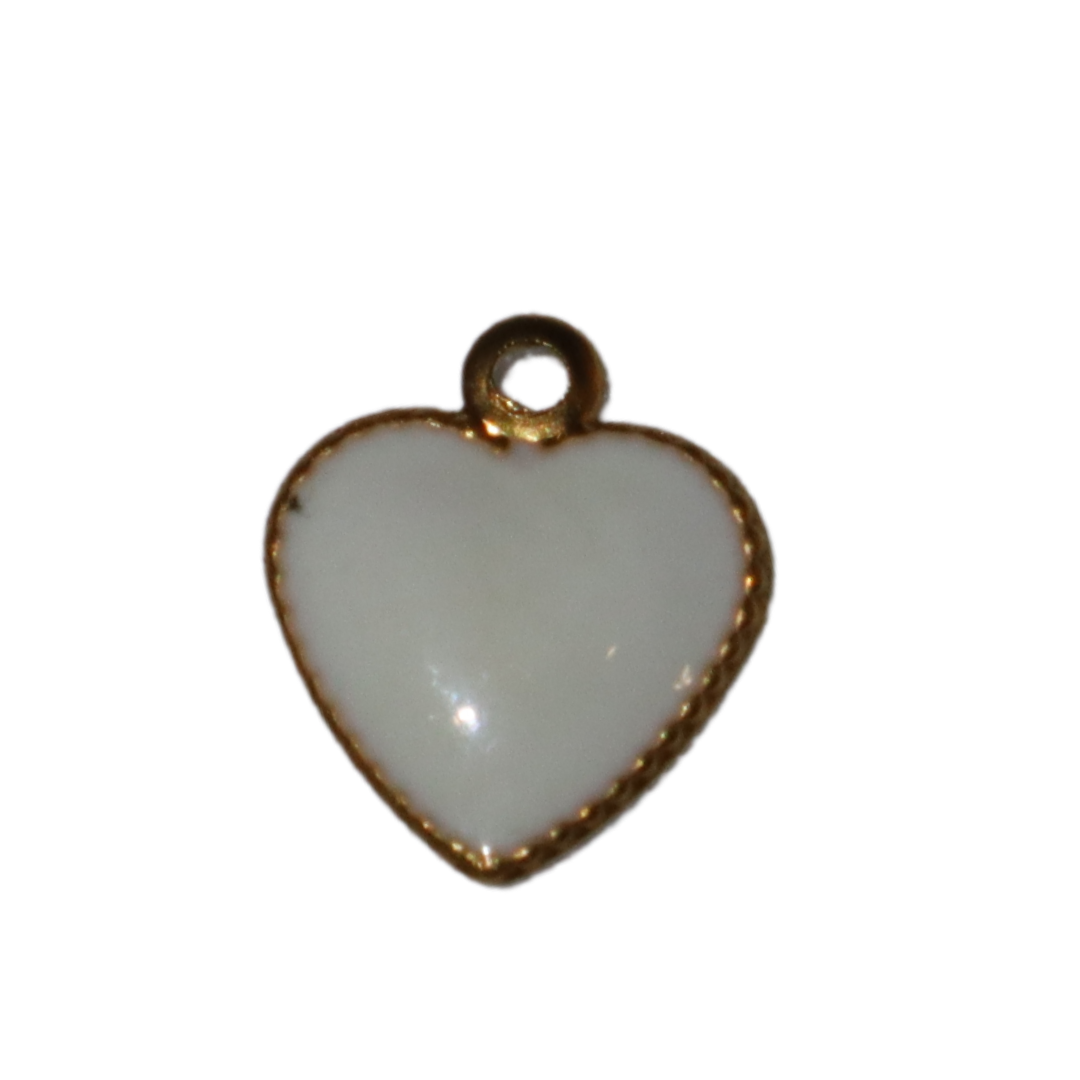 Enamel Heart Charm