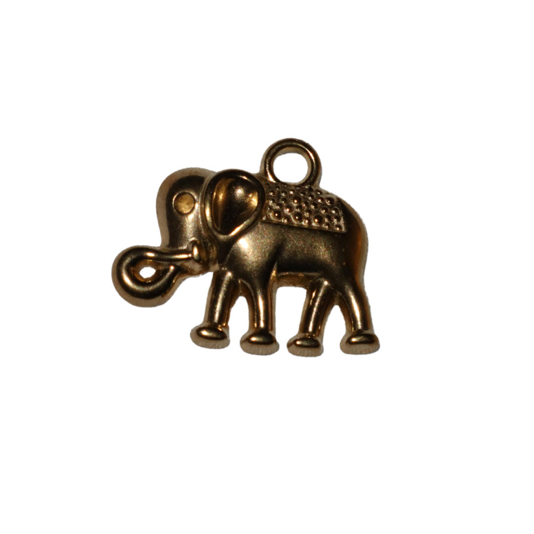 Realistic Elephant Charm