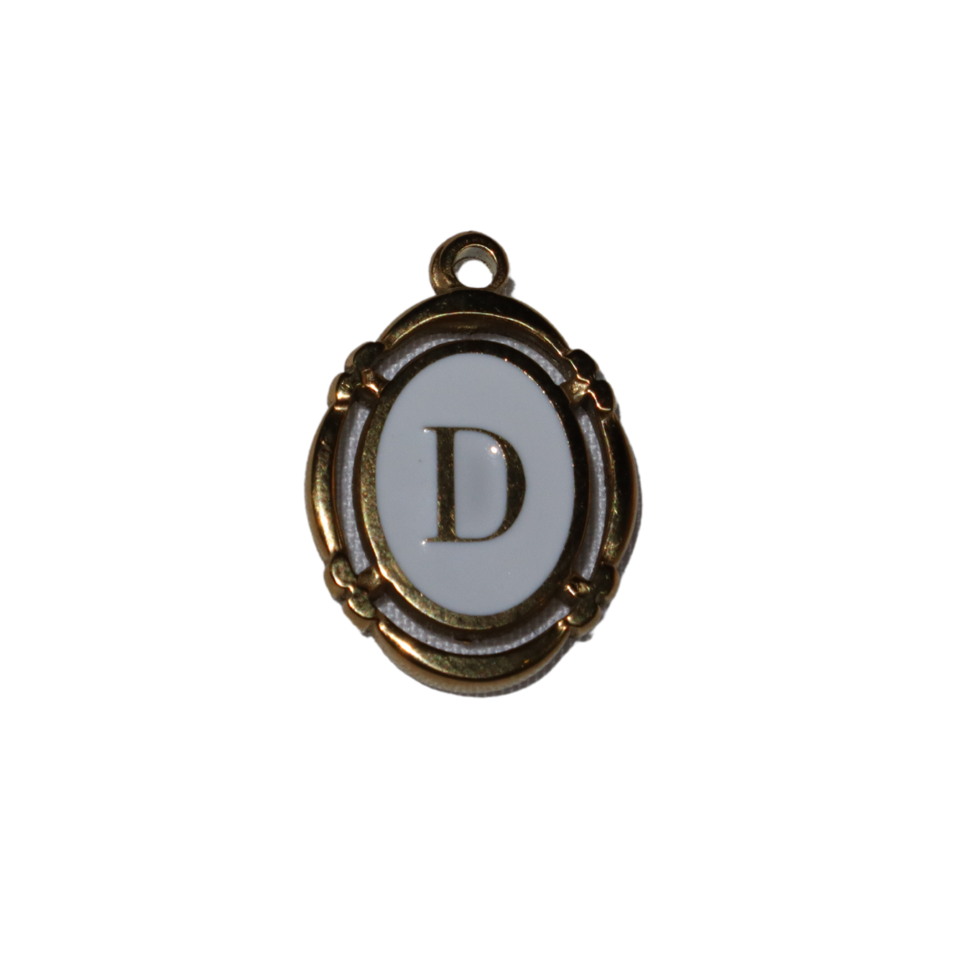Framed Letter Charms