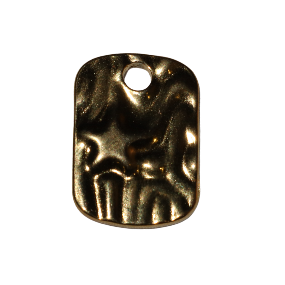 Star Dog Tag Charm