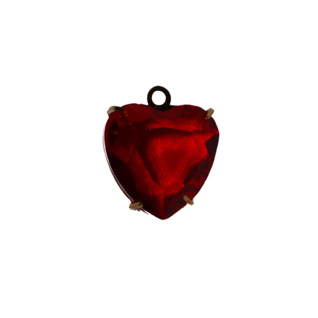 Heart Gem Charm