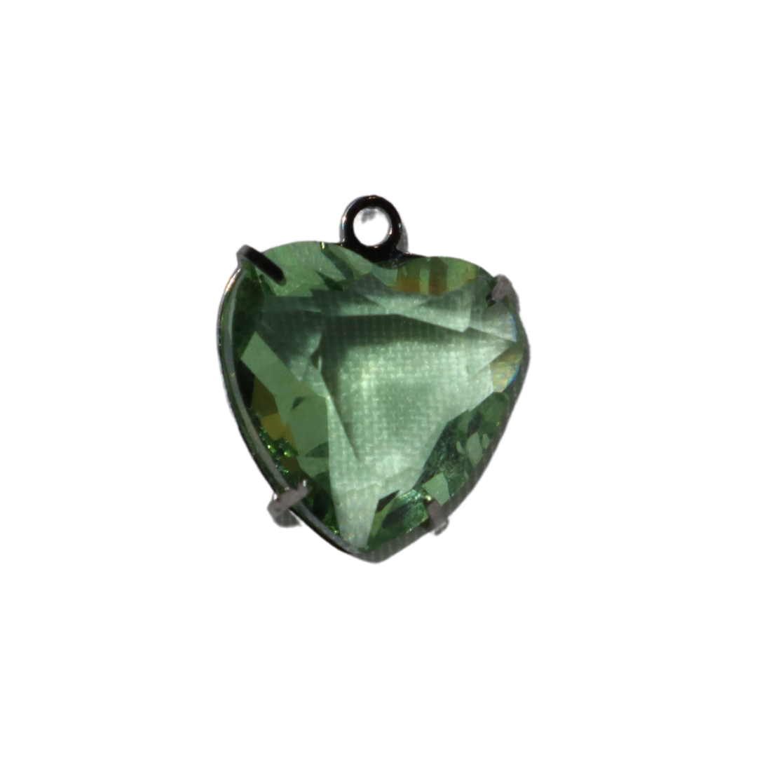 Heart Gem Charm