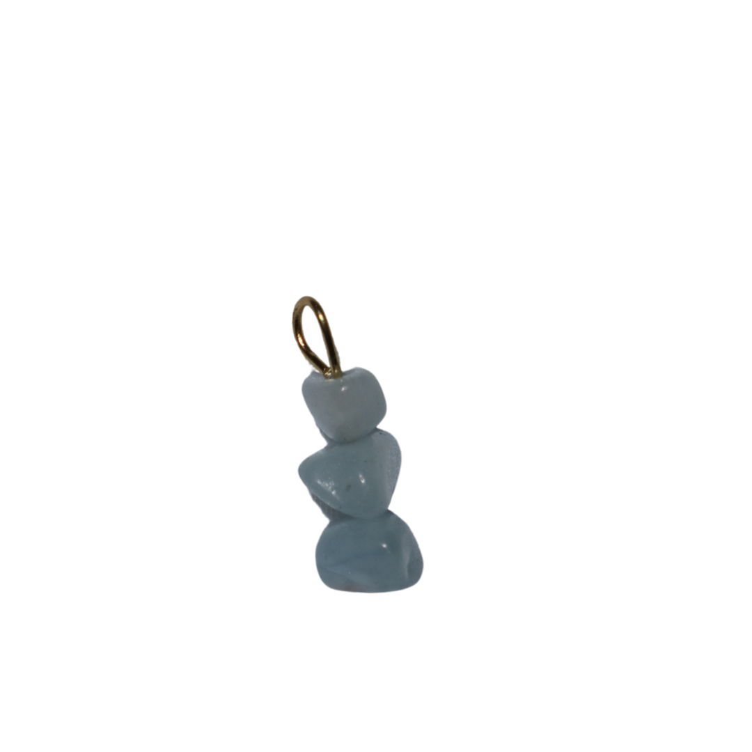 Gemstone Stack Charm