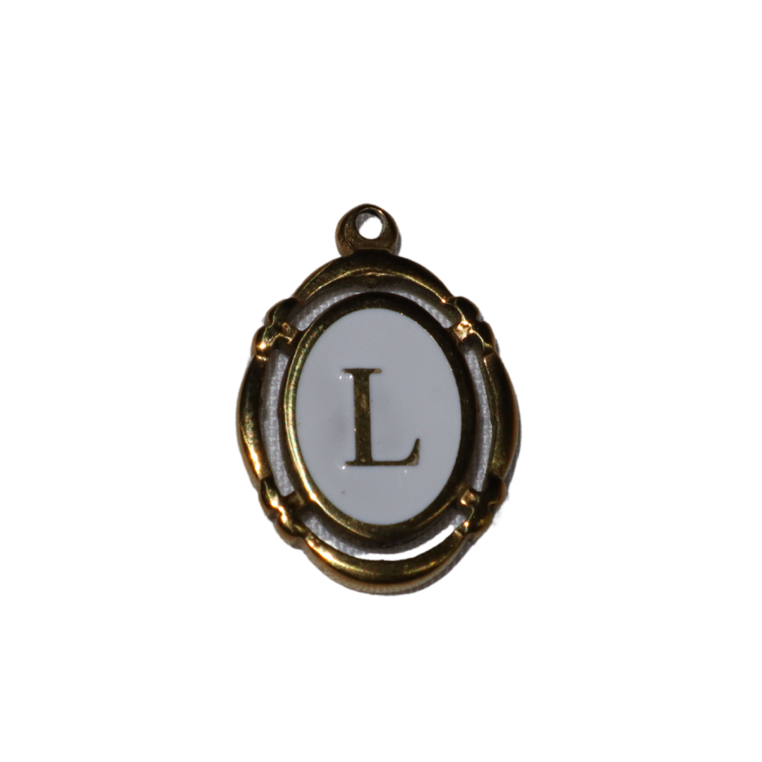 Framed Letter Charms