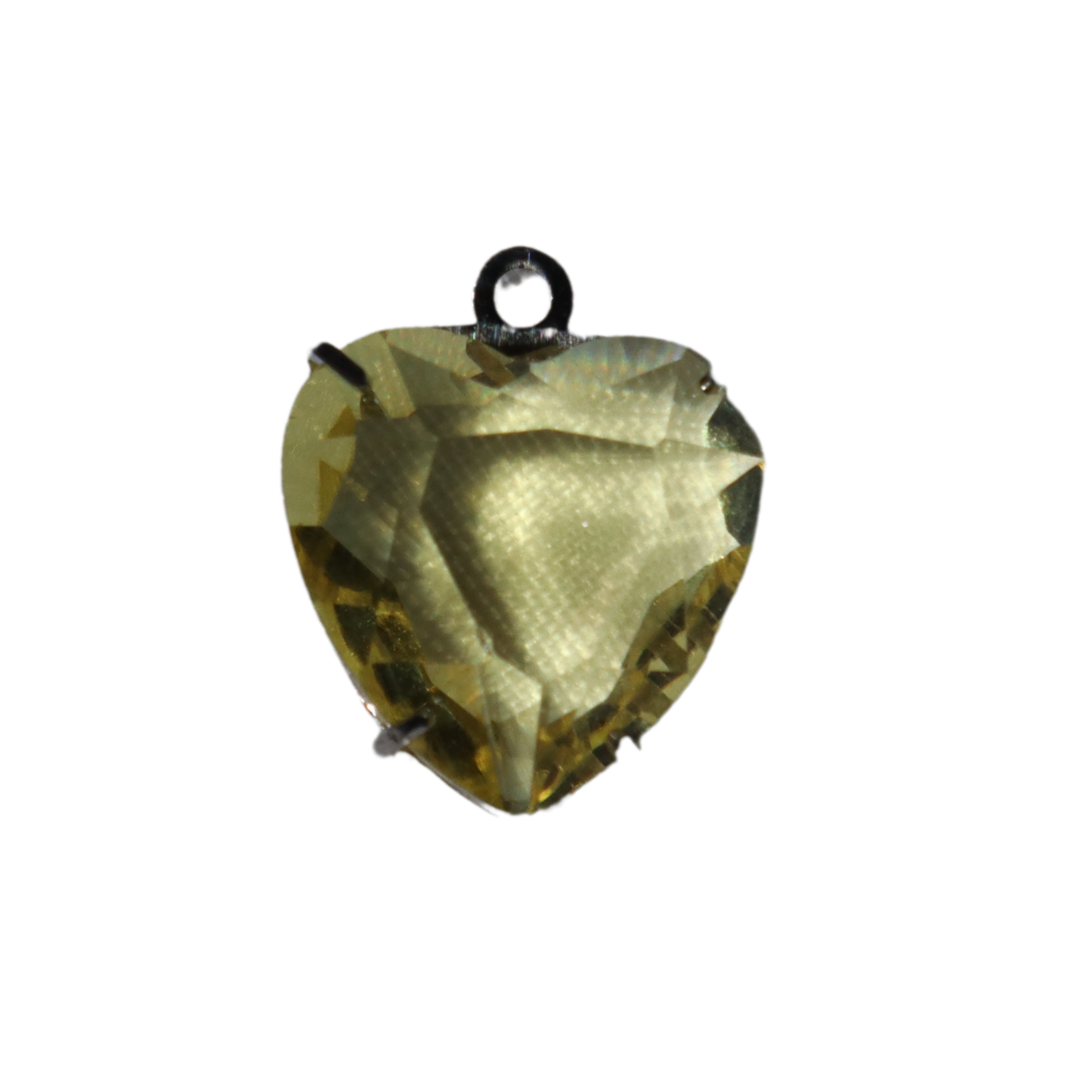 Heart Gem Charm