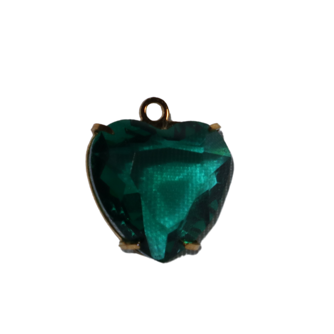 Heart Gem Charm