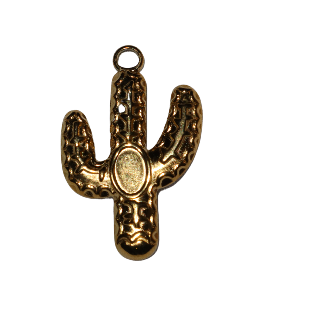 Classic Arizona Cactus Charm