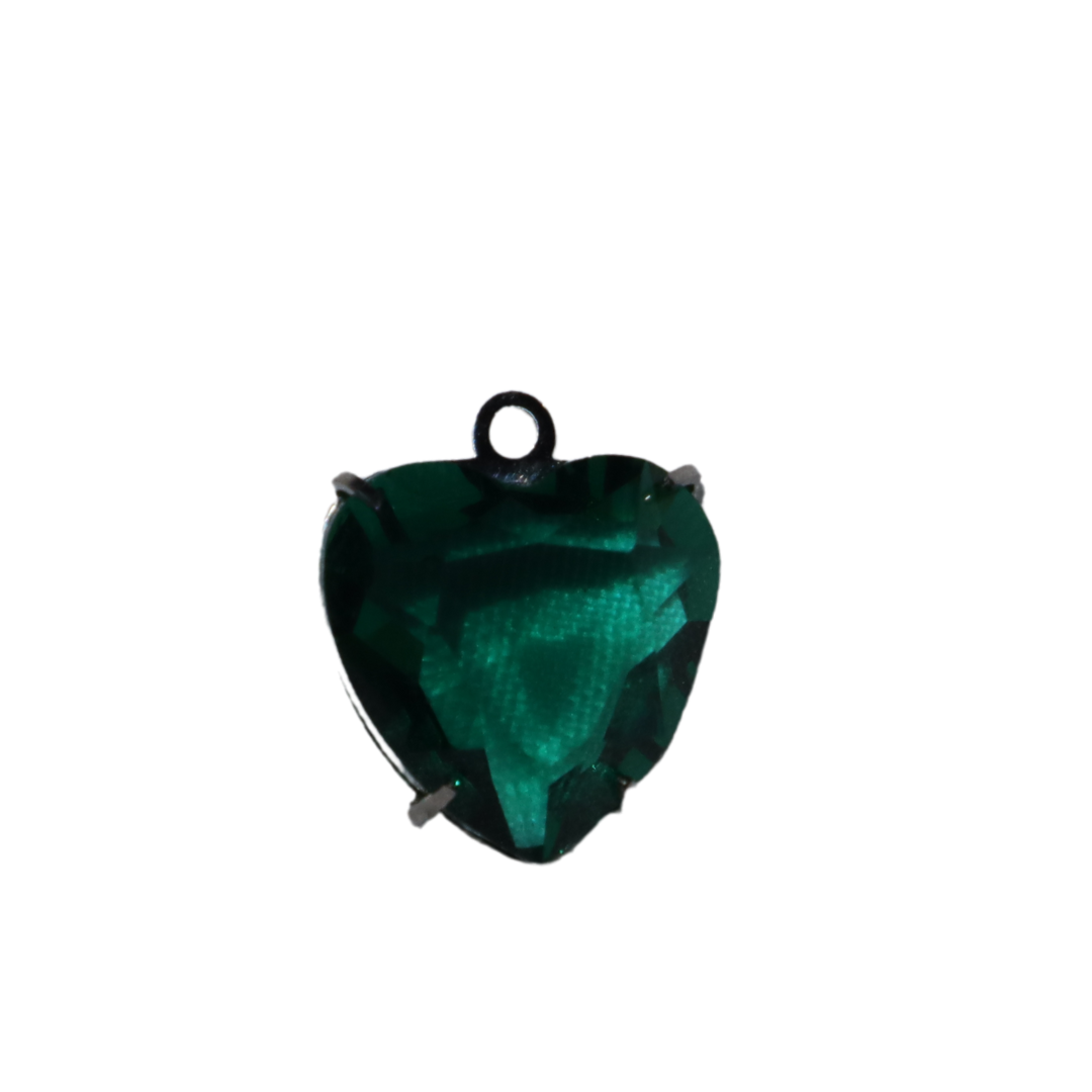 Heart Gem Charm