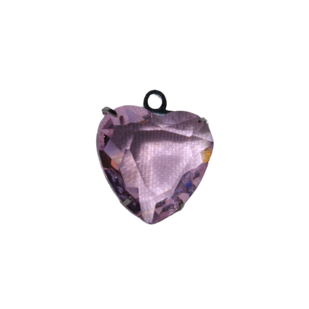 Heart Gem Charm