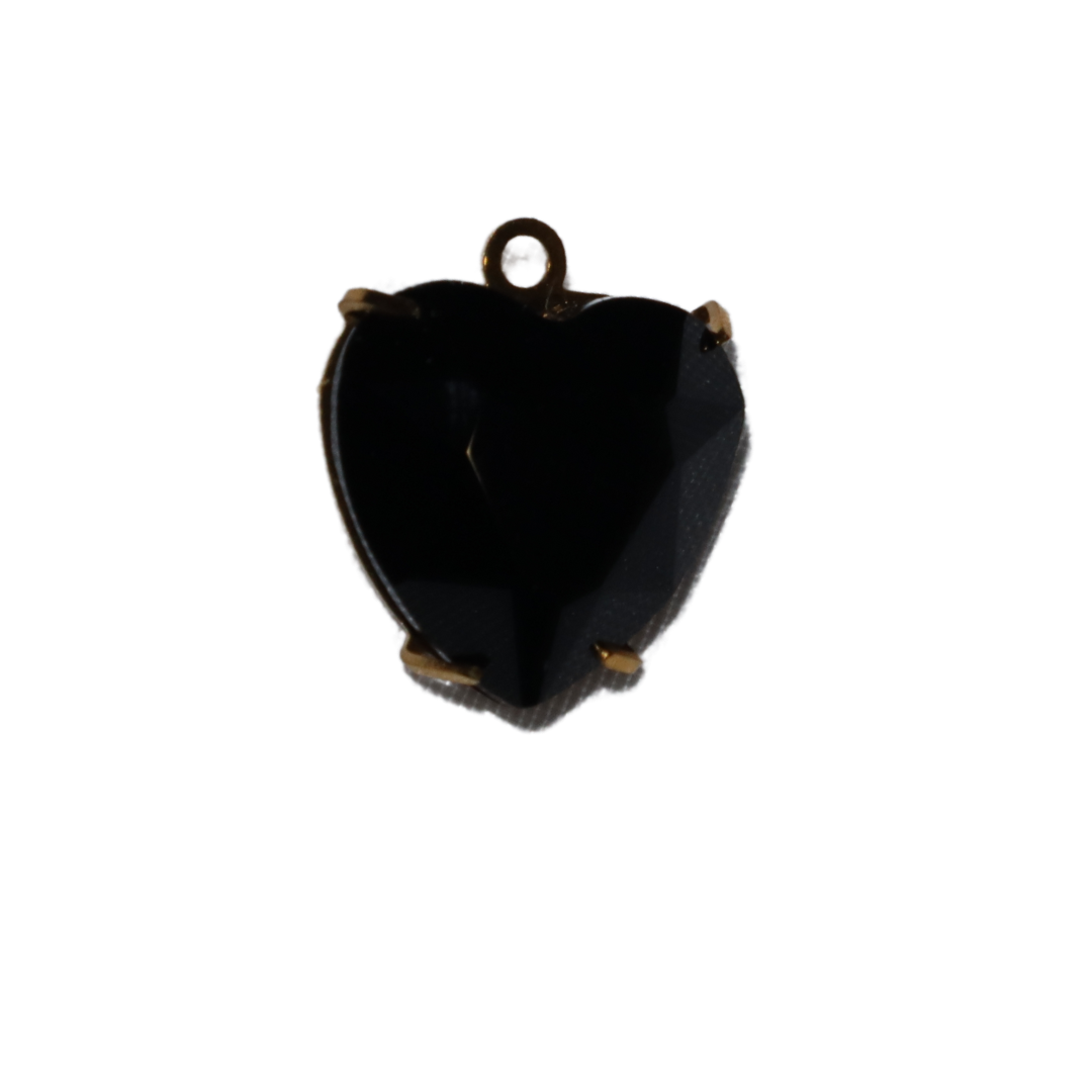 Heart Gem Charm