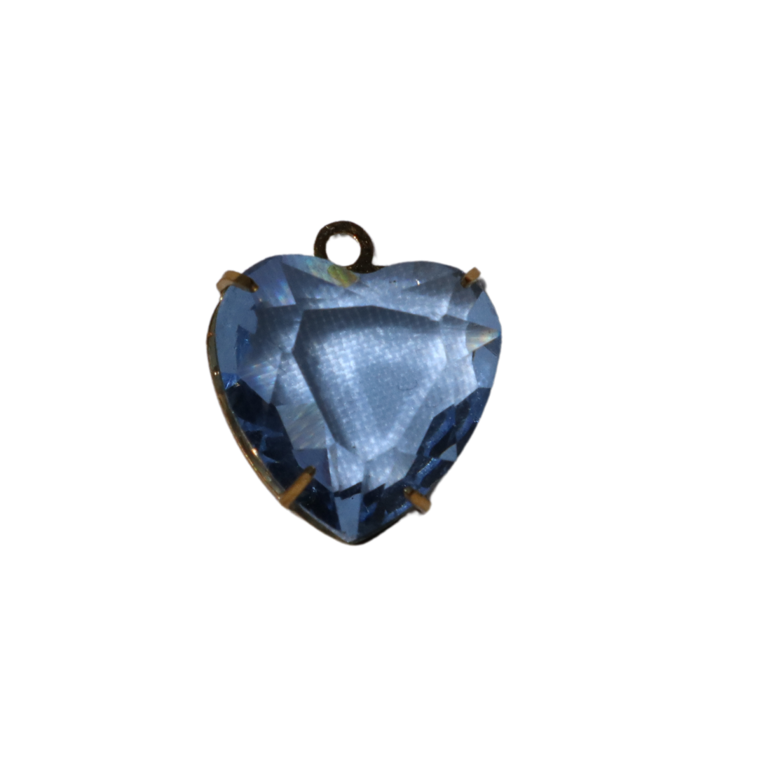 Heart Gem Charm