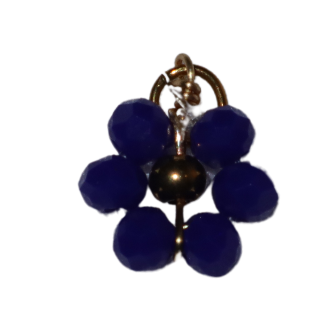 Beaded Flower Charm