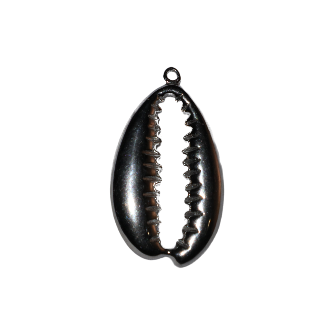Cowrie Shell Metal Charm