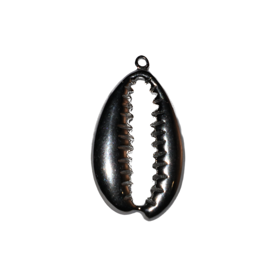 Cowrie Shell Metal Charm