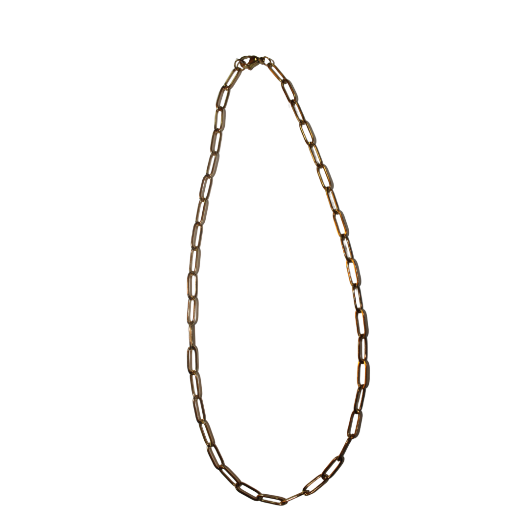 Large Paperclip Necklace