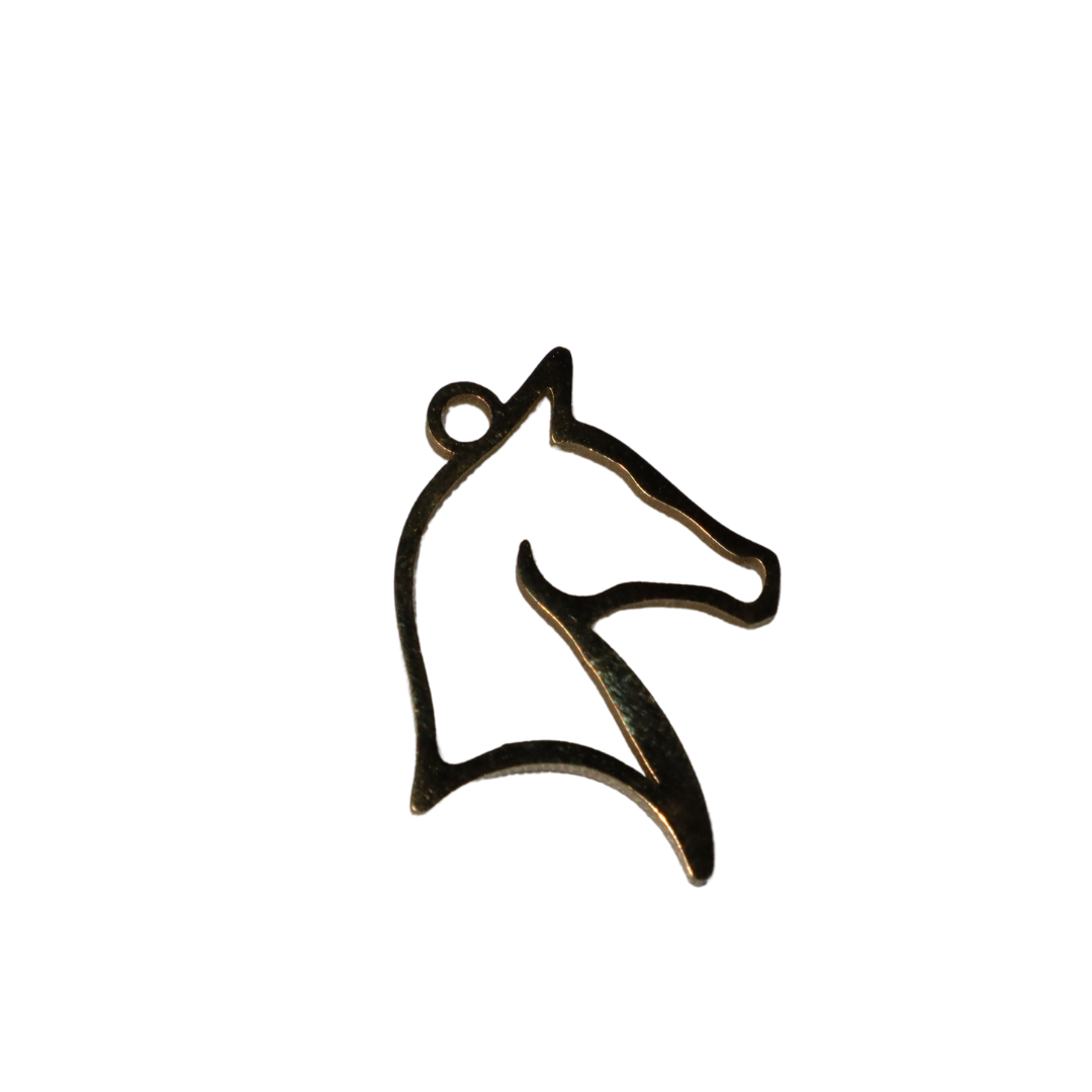 Horse Silhouette Charm