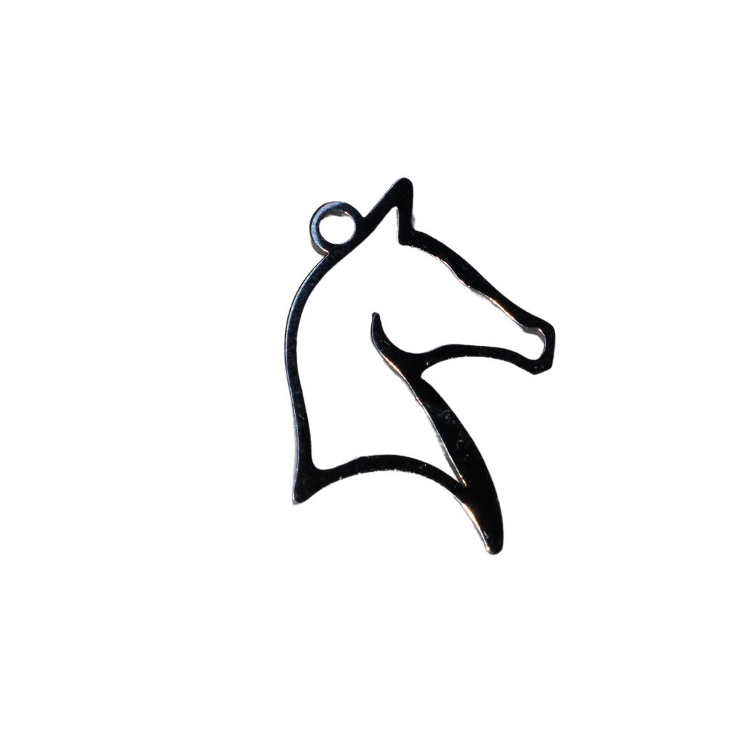 Horse Silhouette Charm